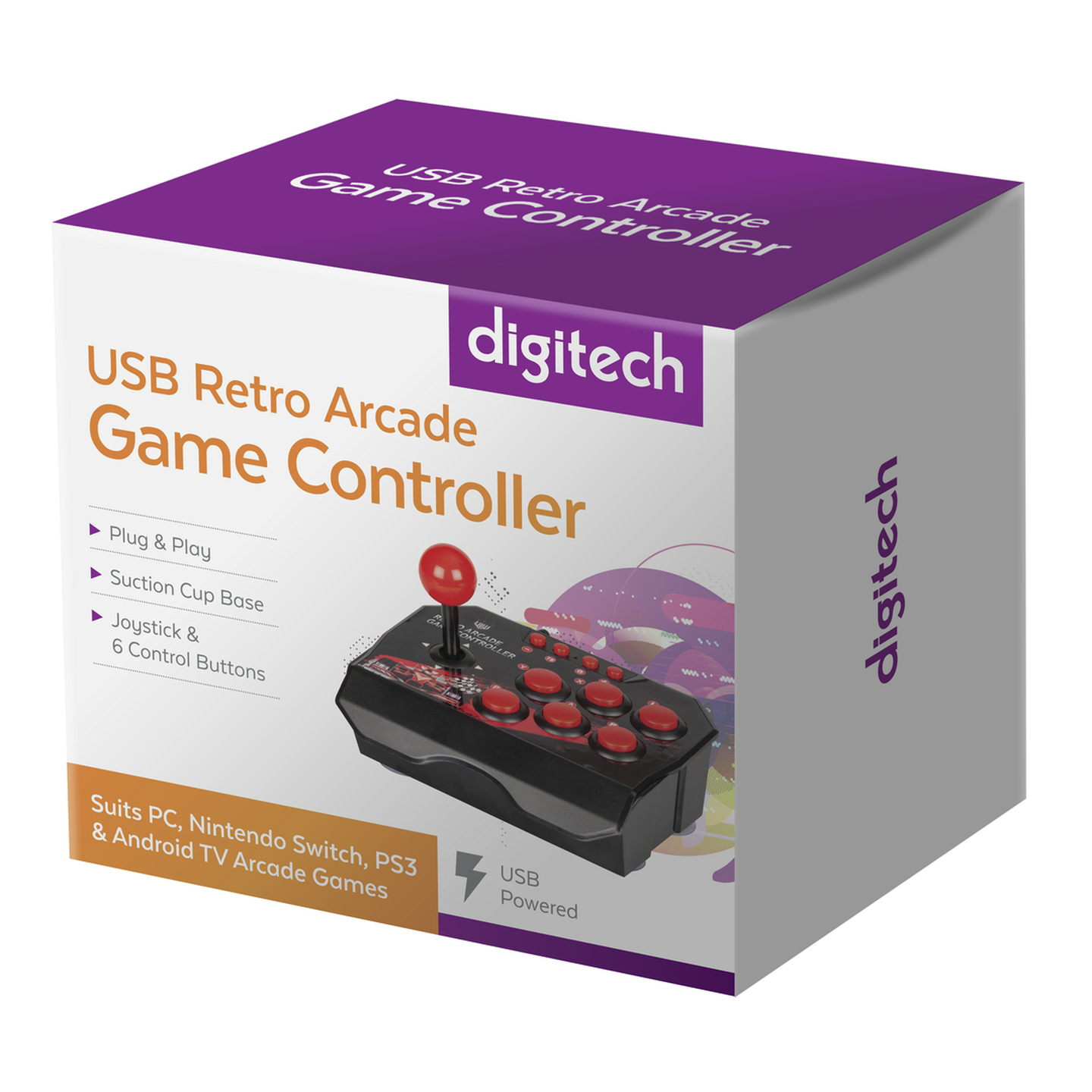 USB Retro Arcade Game Controller | Jaycar New Zealand